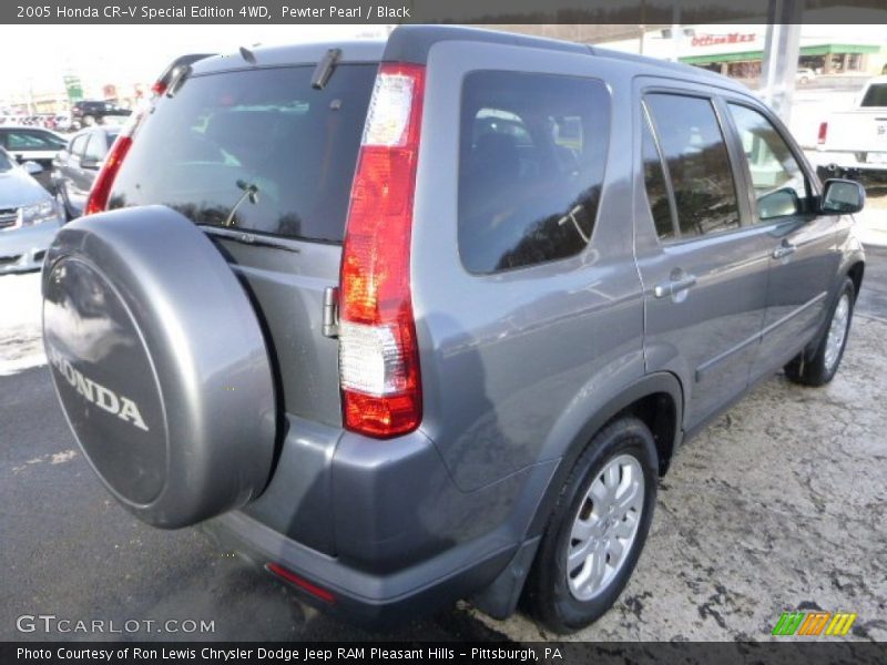 Pewter Pearl / Black 2005 Honda CR-V Special Edition 4WD