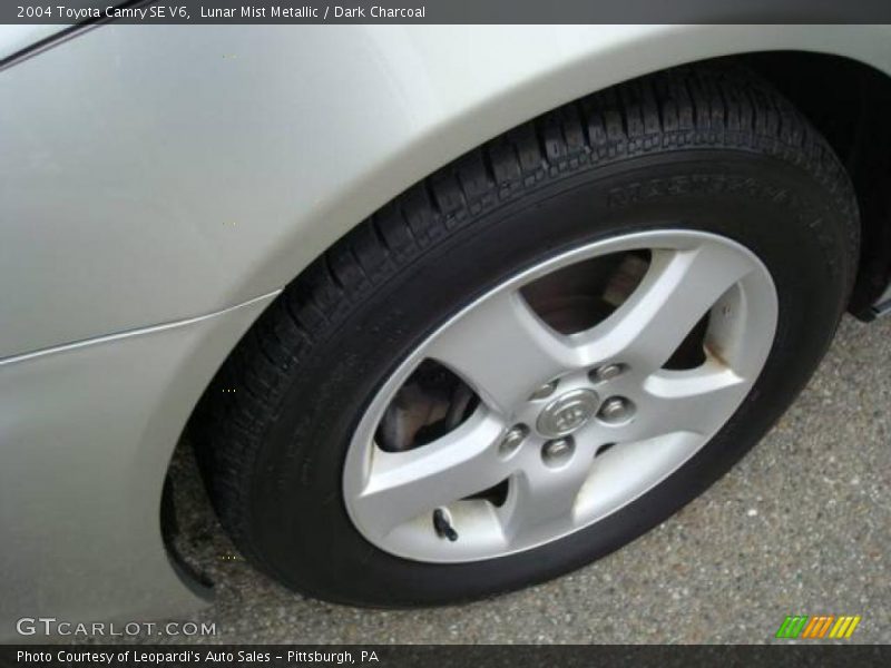 Lunar Mist Metallic / Dark Charcoal 2004 Toyota Camry SE V6