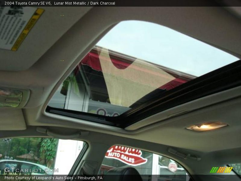 Lunar Mist Metallic / Dark Charcoal 2004 Toyota Camry SE V6