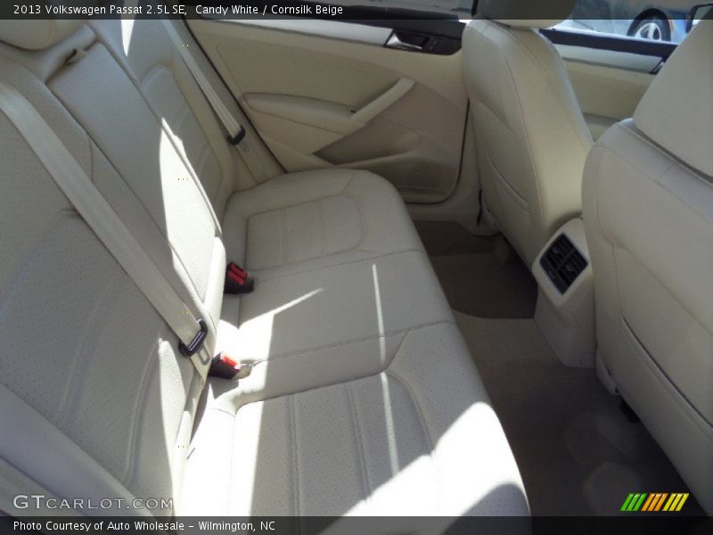 Candy White / Cornsilk Beige 2013 Volkswagen Passat 2.5L SE