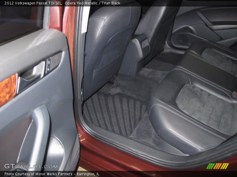 Opera Red Metallic / Titan Black 2012 Volkswagen Passat TDI SEL