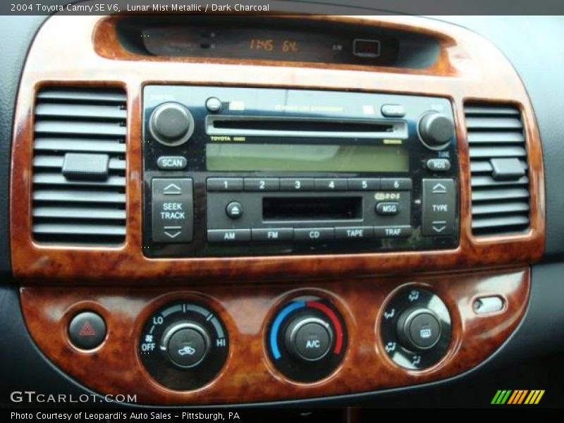 Lunar Mist Metallic / Dark Charcoal 2004 Toyota Camry SE V6