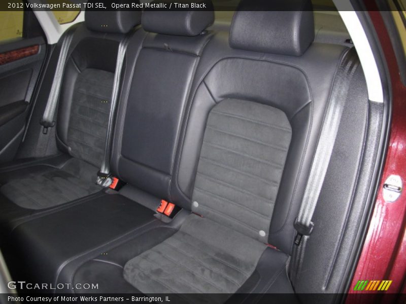 Opera Red Metallic / Titan Black 2012 Volkswagen Passat TDI SEL