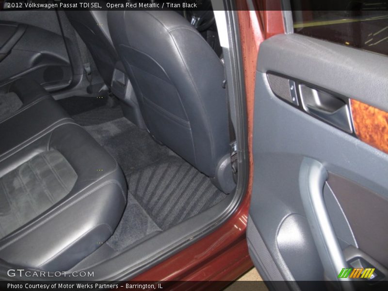 Opera Red Metallic / Titan Black 2012 Volkswagen Passat TDI SEL