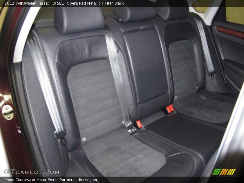Opera Red Metallic / Titan Black 2012 Volkswagen Passat TDI SEL