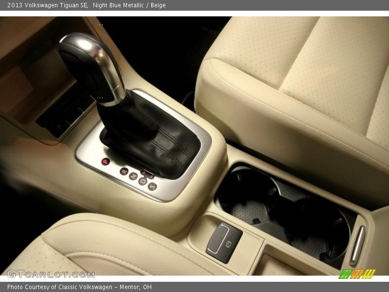 Night Blue Metallic / Beige 2013 Volkswagen Tiguan SE