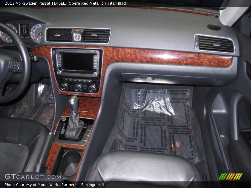 Opera Red Metallic / Titan Black 2012 Volkswagen Passat TDI SEL