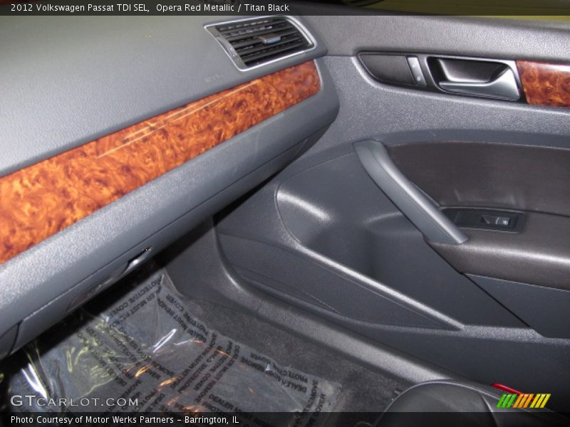 Opera Red Metallic / Titan Black 2012 Volkswagen Passat TDI SEL