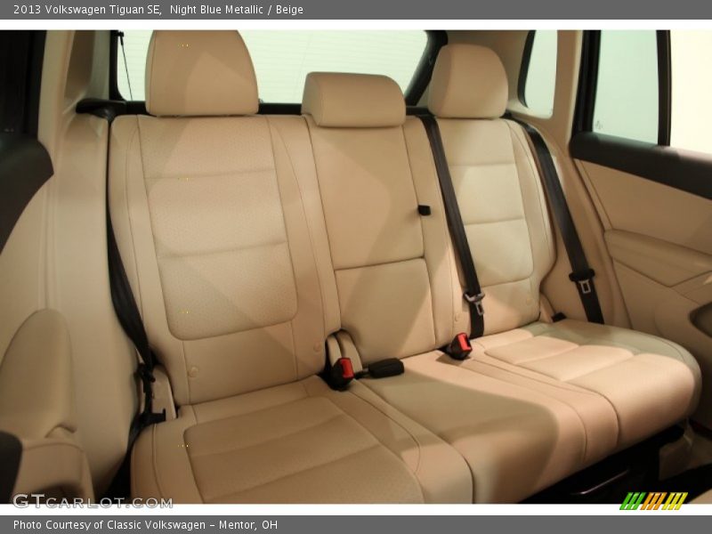 Night Blue Metallic / Beige 2013 Volkswagen Tiguan SE