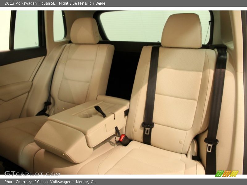 Night Blue Metallic / Beige 2013 Volkswagen Tiguan SE