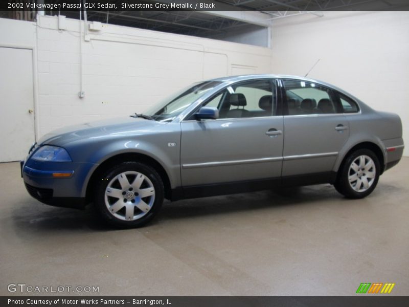 Silverstone Grey Metallic / Black 2002 Volkswagen Passat GLX Sedan