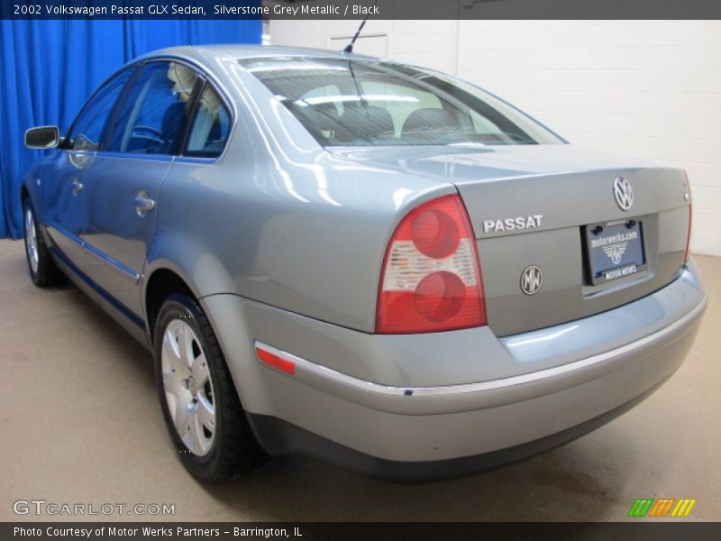 Silverstone Grey Metallic / Black 2002 Volkswagen Passat GLX Sedan