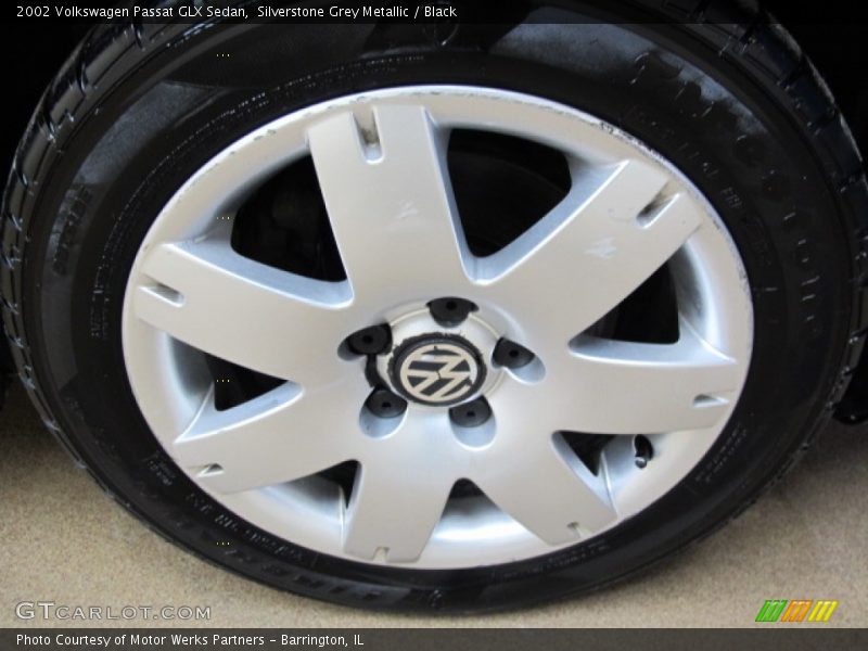 Silverstone Grey Metallic / Black 2002 Volkswagen Passat GLX Sedan