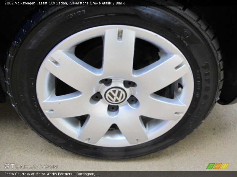 Silverstone Grey Metallic / Black 2002 Volkswagen Passat GLX Sedan
