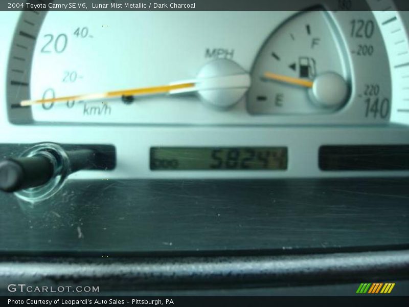 Lunar Mist Metallic / Dark Charcoal 2004 Toyota Camry SE V6