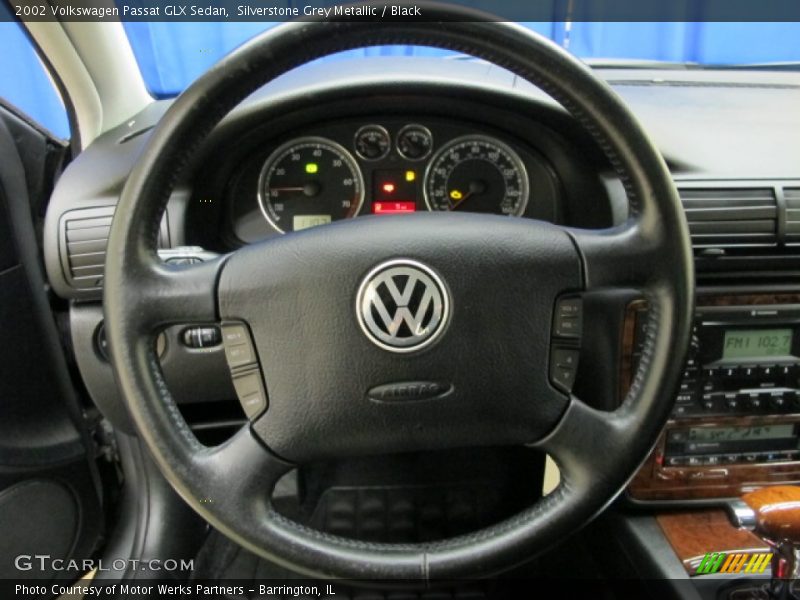 Silverstone Grey Metallic / Black 2002 Volkswagen Passat GLX Sedan