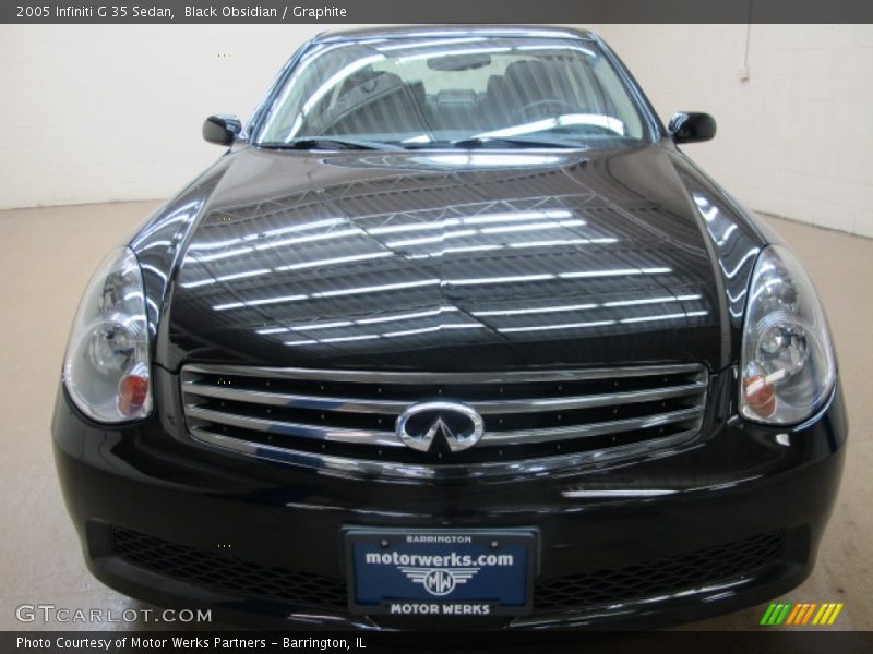 Black Obsidian / Graphite 2005 Infiniti G 35 Sedan