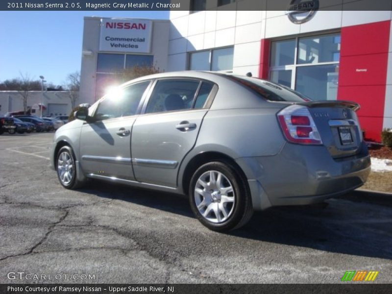 Magnetic Gray Metallic / Charcoal 2011 Nissan Sentra 2.0 S
