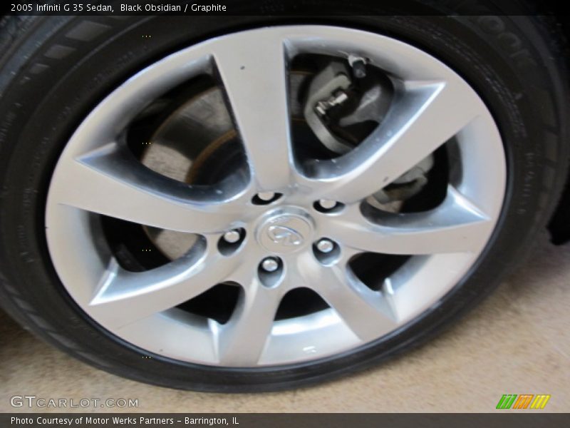 Black Obsidian / Graphite 2005 Infiniti G 35 Sedan