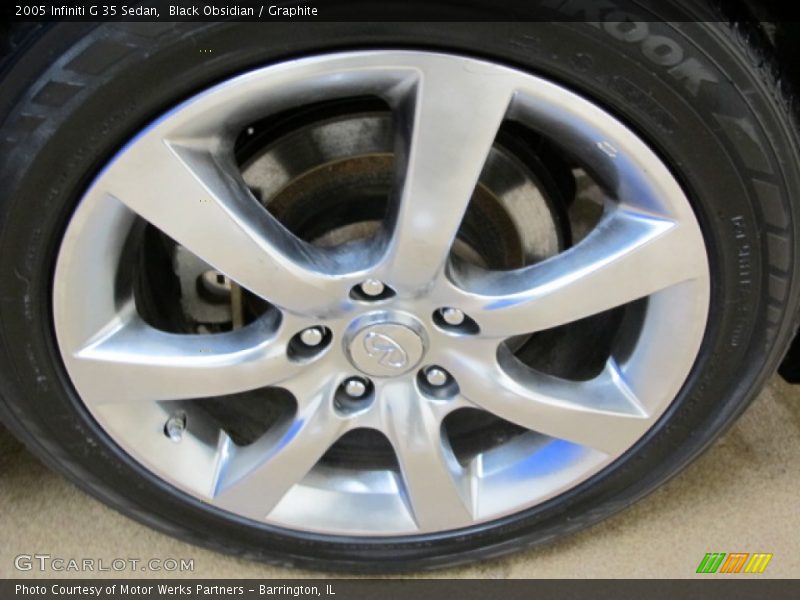 Black Obsidian / Graphite 2005 Infiniti G 35 Sedan