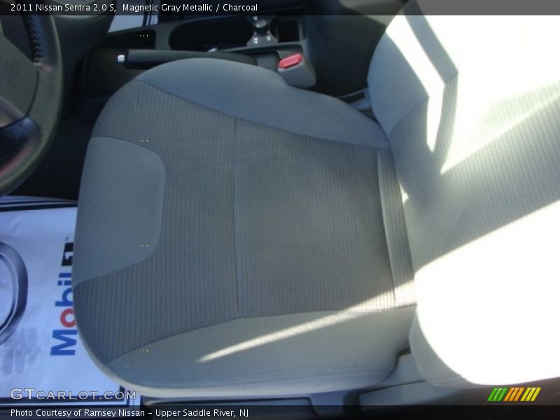 Magnetic Gray Metallic / Charcoal 2011 Nissan Sentra 2.0 S