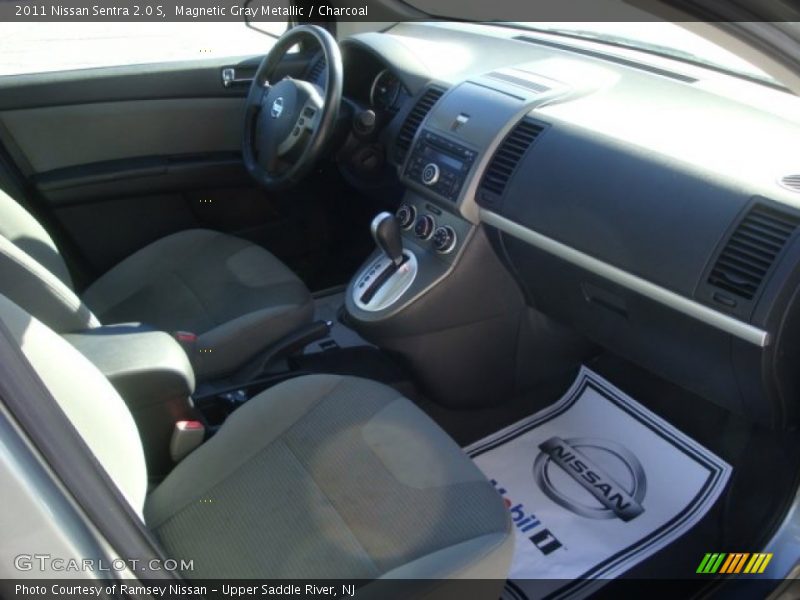 Magnetic Gray Metallic / Charcoal 2011 Nissan Sentra 2.0 S