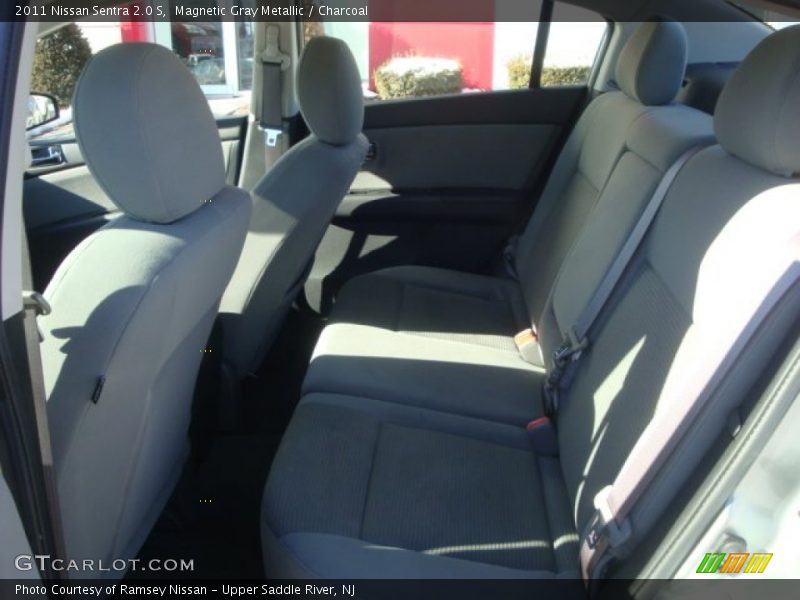 Magnetic Gray Metallic / Charcoal 2011 Nissan Sentra 2.0 S