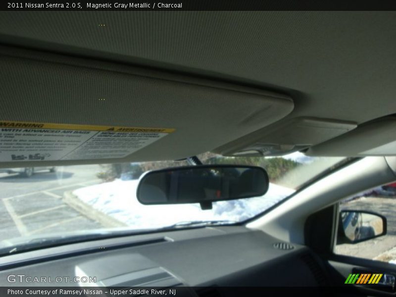 Magnetic Gray Metallic / Charcoal 2011 Nissan Sentra 2.0 S