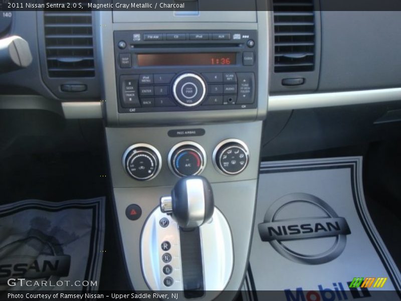 Magnetic Gray Metallic / Charcoal 2011 Nissan Sentra 2.0 S