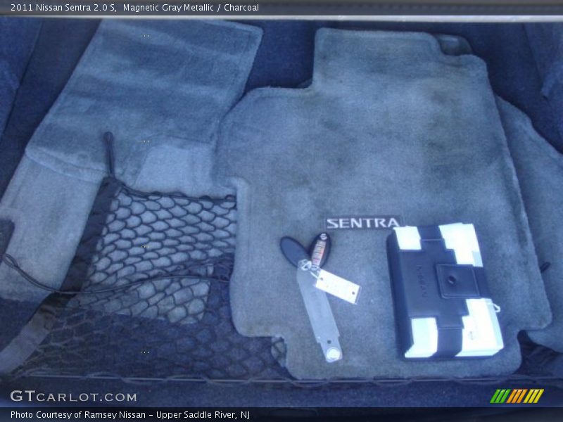 Magnetic Gray Metallic / Charcoal 2011 Nissan Sentra 2.0 S