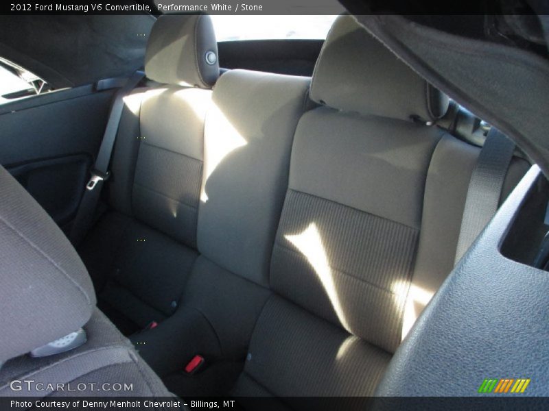 Performance White / Stone 2012 Ford Mustang V6 Convertible