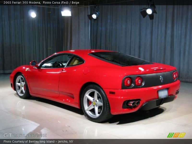 Rosso Corsa (Red) / Beige 2003 Ferrari 360 Modena