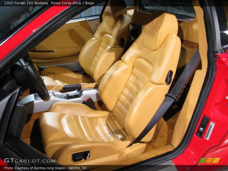 Rosso Corsa (Red) / Beige 2003 Ferrari 360 Modena