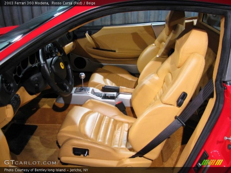 Rosso Corsa (Red) / Beige 2003 Ferrari 360 Modena