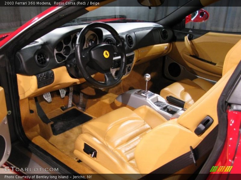 Rosso Corsa (Red) / Beige 2003 Ferrari 360 Modena