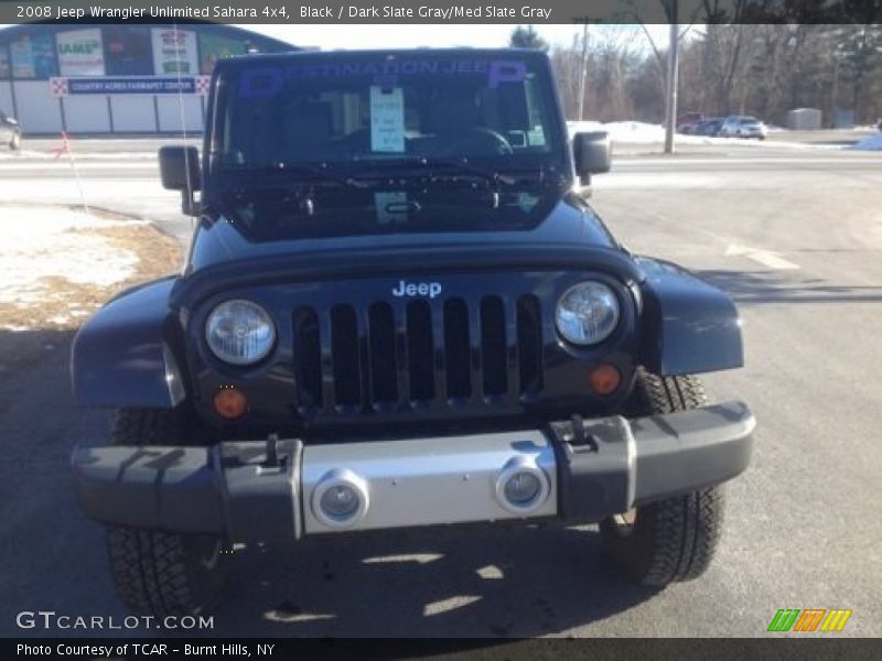Black / Dark Slate Gray/Med Slate Gray 2008 Jeep Wrangler Unlimited Sahara 4x4