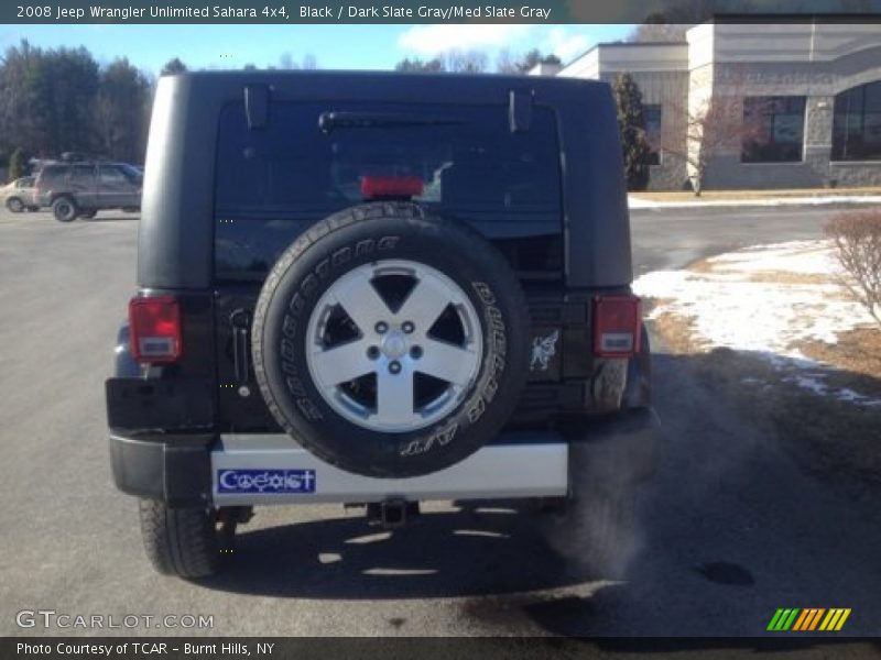 Black / Dark Slate Gray/Med Slate Gray 2008 Jeep Wrangler Unlimited Sahara 4x4