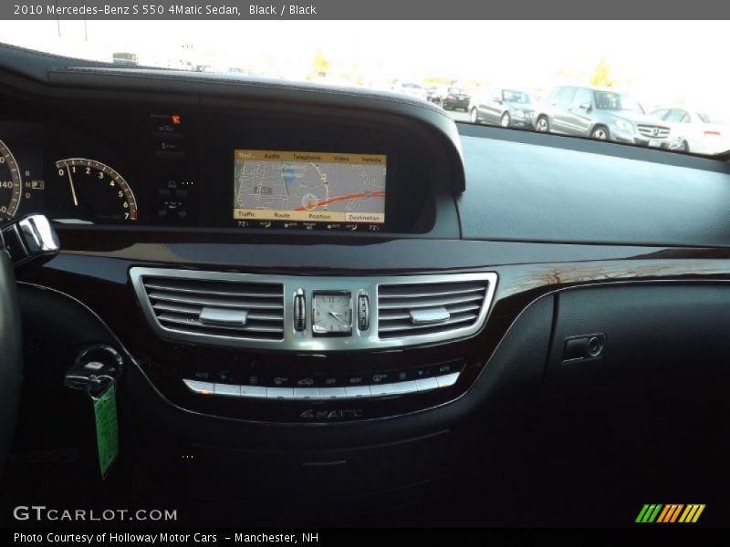 Black / Black 2010 Mercedes-Benz S 550 4Matic Sedan
