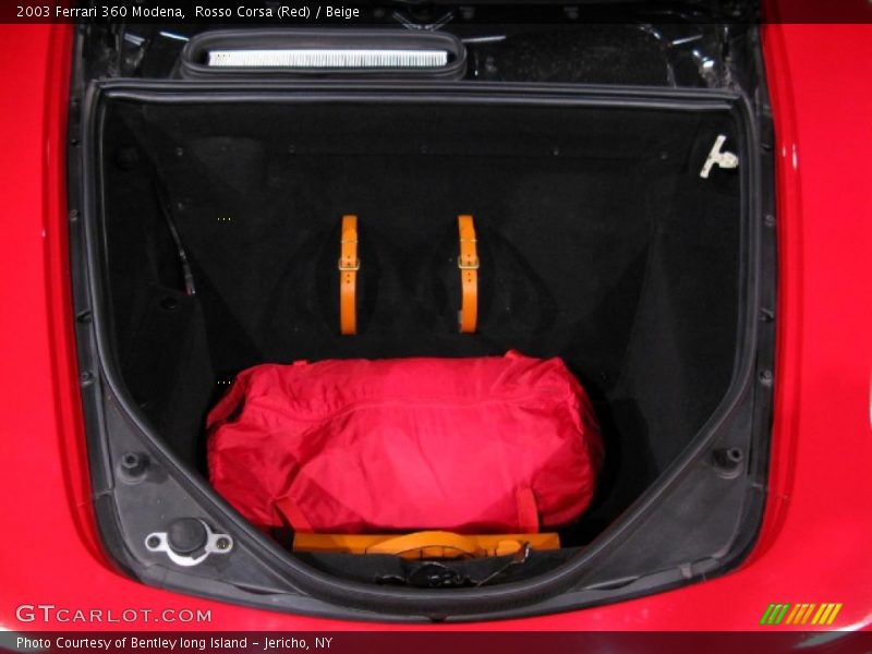 Rosso Corsa (Red) / Beige 2003 Ferrari 360 Modena