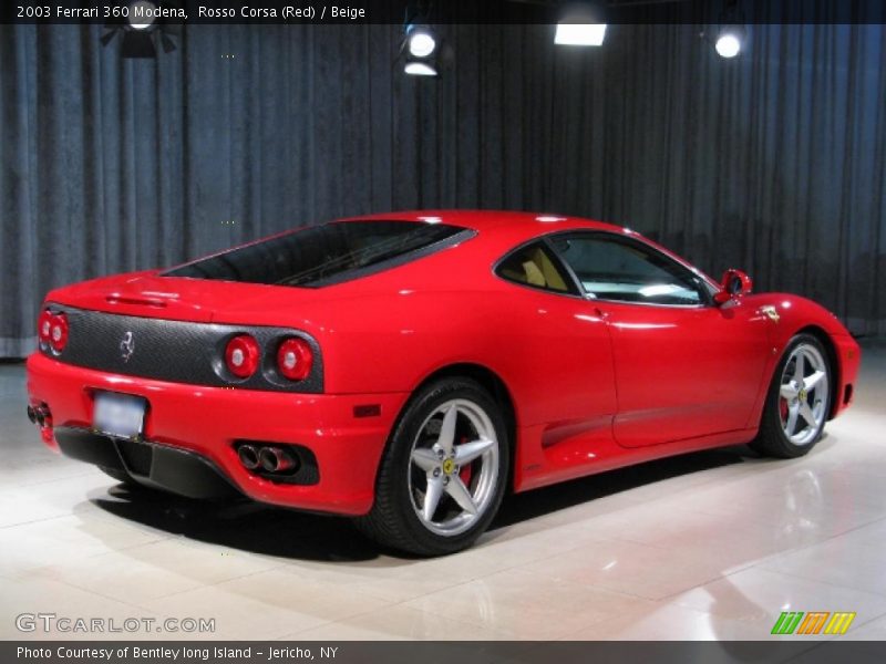 Rosso Corsa (Red) / Beige 2003 Ferrari 360 Modena