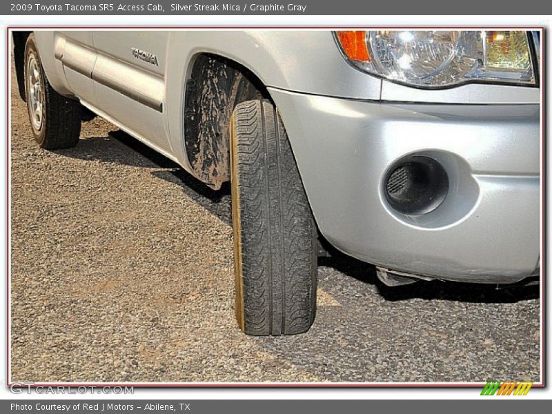 Silver Streak Mica / Graphite Gray 2009 Toyota Tacoma SR5 Access Cab