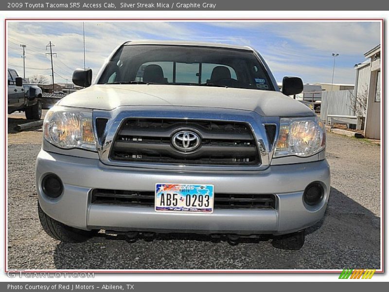 Silver Streak Mica / Graphite Gray 2009 Toyota Tacoma SR5 Access Cab