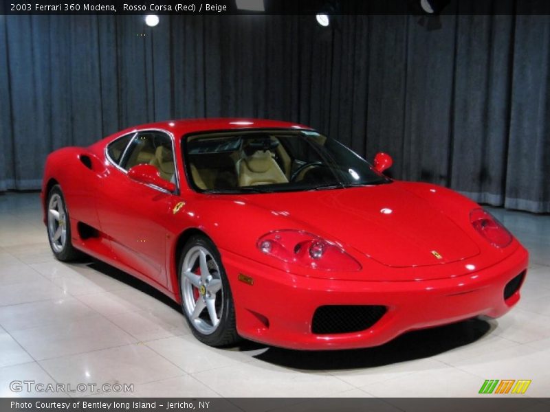 Rosso Corsa (Red) / Beige 2003 Ferrari 360 Modena