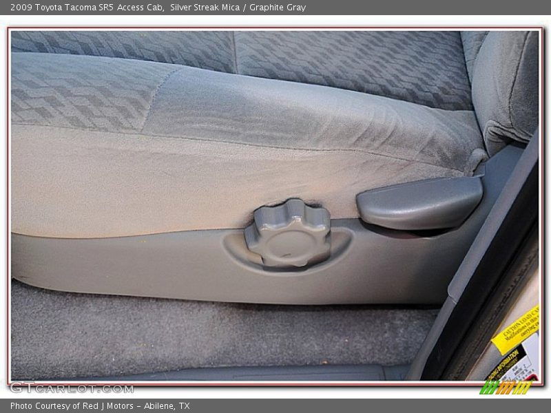 Silver Streak Mica / Graphite Gray 2009 Toyota Tacoma SR5 Access Cab