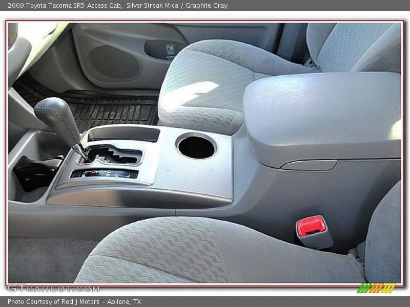 Silver Streak Mica / Graphite Gray 2009 Toyota Tacoma SR5 Access Cab