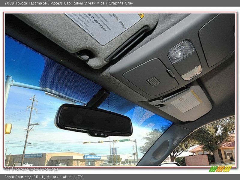 Silver Streak Mica / Graphite Gray 2009 Toyota Tacoma SR5 Access Cab
