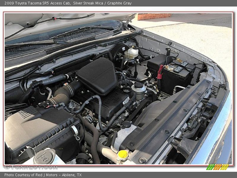 Silver Streak Mica / Graphite Gray 2009 Toyota Tacoma SR5 Access Cab