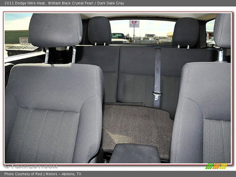 Brilliant Black Crystal Pearl / Dark Slate Gray 2011 Dodge Nitro Heat