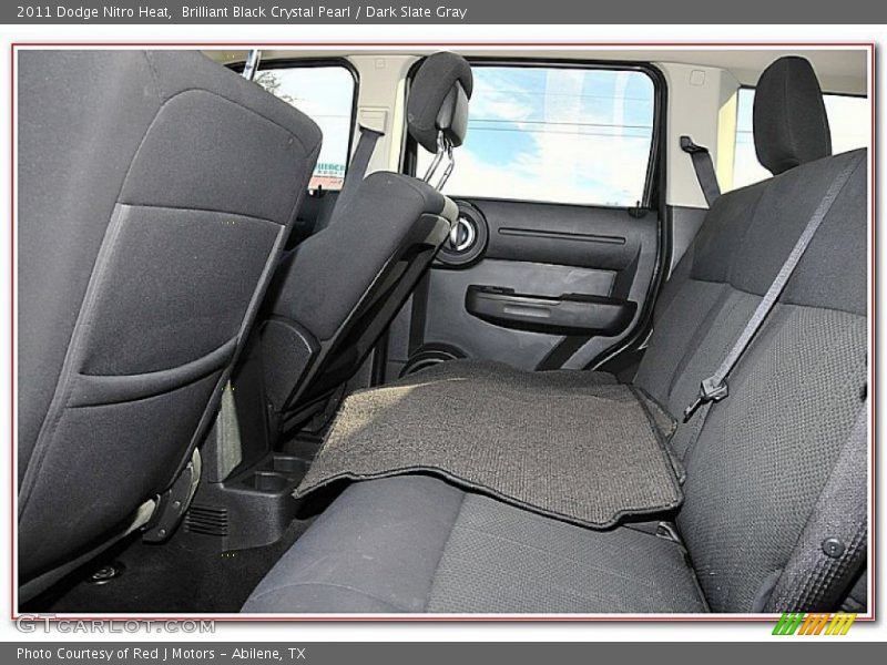 Brilliant Black Crystal Pearl / Dark Slate Gray 2011 Dodge Nitro Heat