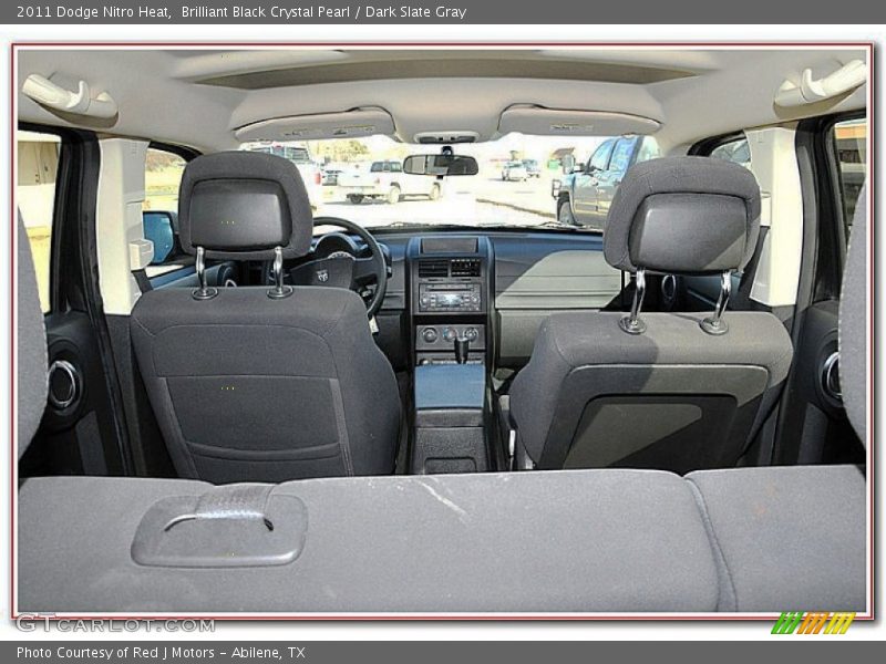 Brilliant Black Crystal Pearl / Dark Slate Gray 2011 Dodge Nitro Heat